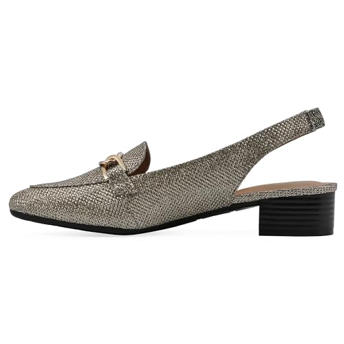 Image of WHITE MOUNTAIN Women's Boreal Low Block Loafer Heel