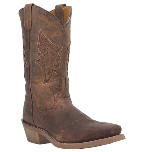 Laredo Men's Nico Embroidered Square Toe Pull on Western Boot2
