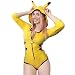Littleforbig Adult Baby Diaper Lover (ABDL) Snap Crotch Adult Baby Onesie Bodysuit - I Choose You Onesie L Yellow