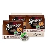 Senseo® Pads Extra Strong - Kaffee UTZ-zertifiziert - 5 Packungen x 16 Kaffeepads