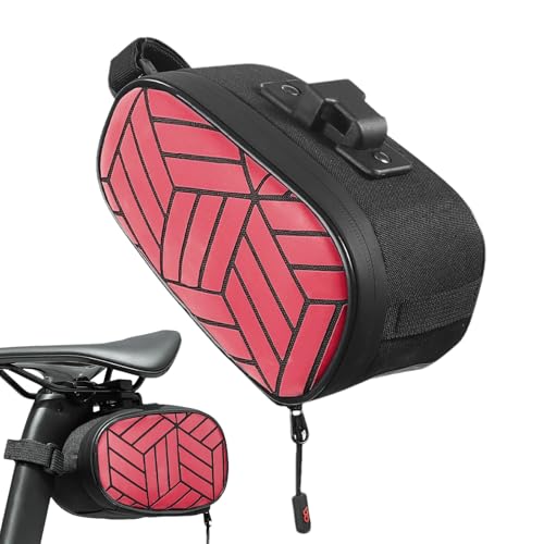 Sacoche de vélo réfléchissante de 1,2L pour VTT et vélo de route