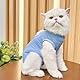 Yoolhamy Professioneller Genesungsanzug für Katzen, Katzen-Body für Operation und Kastration, E-Halsband-Alternative, Anti-Leck-Wunde für Bauchwunden