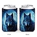 Wolfs Cup Sleeve Reusable Iced Coffee Sleeves Cute Insulated Cup Sleeve for Cold Beverages Coffee Cup Holder Fits All For Regular Size Bottles