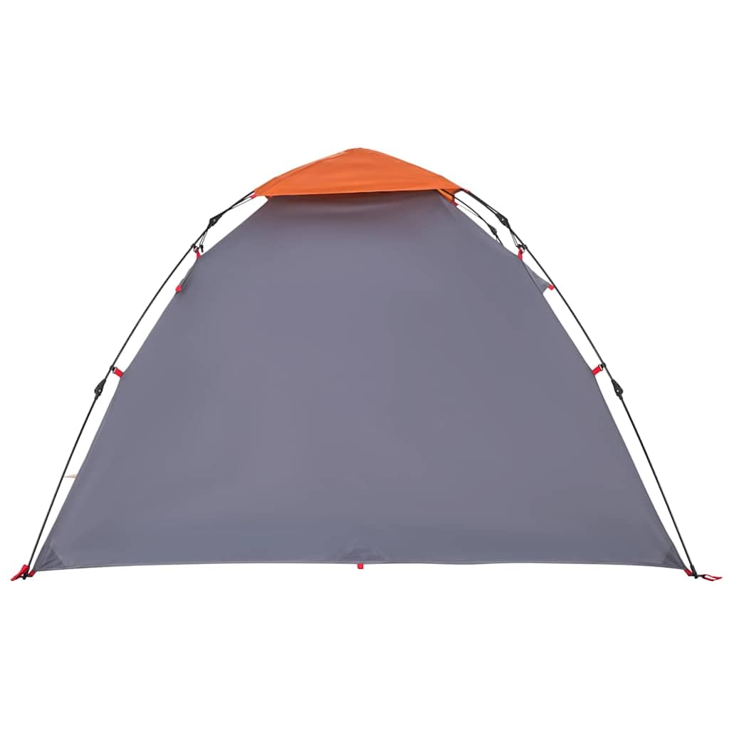 Carpa exterior verde impermeable con sistema de liberación rápida, T-poliéster, ligera y portátil para aventuras de camping