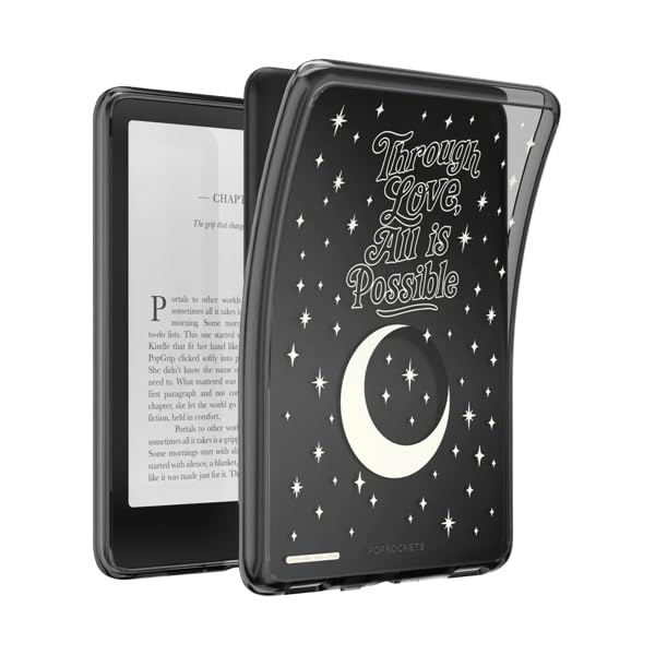 Image of PopSockets Kindle Paperwhite 12th Gen MagSafe Case- All is Possible | Pair with PopGrip for MagSafe, 2024 /25, 7 inchin, E-Reader, Acotar, Throne, Glass, Sarah, Bookish