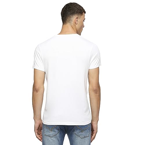 Image of Pepe Jeans Men T-Shirt|Cotton|Slim Fit