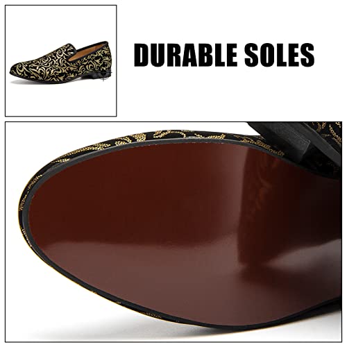 Image of JITAI Men's Fashion Loafers Wedding Shoes Loafers for Men Party Shoes | Dress Shoes