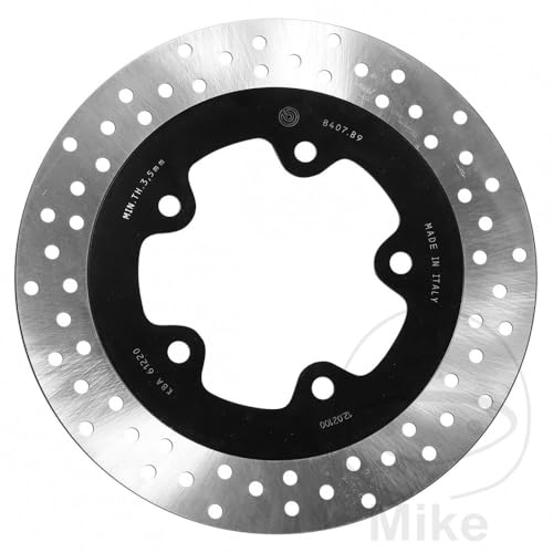 Disque de frein SYM CITYCOM arrière BREMBO 68B407B9 perforé épaisseur 4mm Ø260mm
