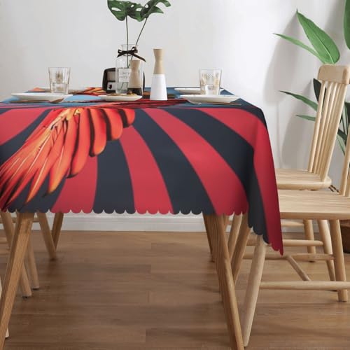 Nappe rectangulaire en tissu Ara lavable et résistante - 4
