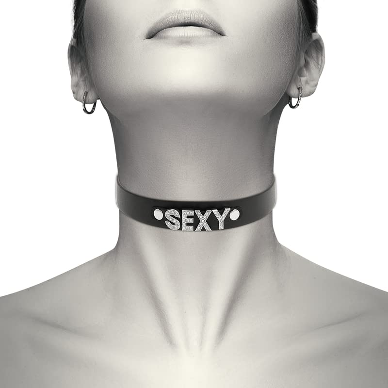 Choker Coquette Chic Desire résolvez vos pannes d'inspiration avec ce cuir vegan sexy