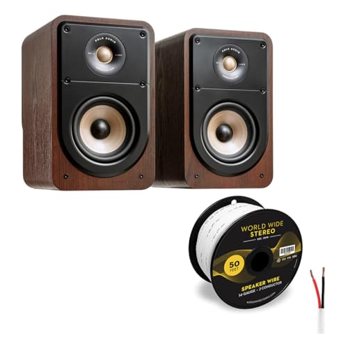 Polk Audio Signature Elite ES15 �u�b�N�V�F���t�X�s�[�J�[�P�[�u���o���h��(�E�H�[���i�b�g)