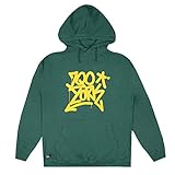 sudadera zoom flash  Zoo York Mop Tag Hood Sudadera con Capucha, Moss Green, Small para Hombre