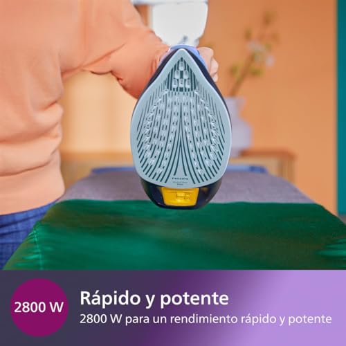 Plancha de vapor Philips 2800W DST7040/80 con vapor continuo de 50g/min 6