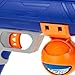 Nerf Dog Tennis Ball Blaster Dog Toy Blue/Orange, 16 Inch Compact Blaster with 1 Ball