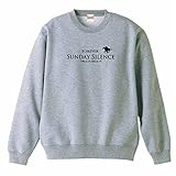 サンデーサイレンス トレーナー | 競馬 シャツ 伝説 名馬 スウェット クルーネック メンズ レディース 男性 女性 長袖 誕生日 プレゼント ギフト ペア 面白 応援 グッズ おもしろ ハッピー Tシャツ オリジナル (JP, アルファベット, 3L, グレー)