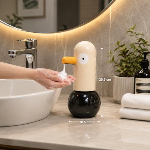 Image of Automatic Soap Dispenser Touchless | Infrared Sensor Liquid Soap Dispenser | Rechargeable /Battery Operated | Waterproof Hand Wash Dispenser for Kitchen & Bathroom (Modal - 1)