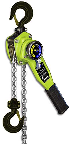 All Material Handling LA016-05 Lever Chain Hoist,1-3/4 (1.6) Ton, 05' Lift