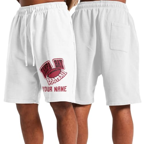 Custom Men's Pajama Short,Sleep Shorts With Name,Casual Short Elastic Waist Drawstring With Pockets.2