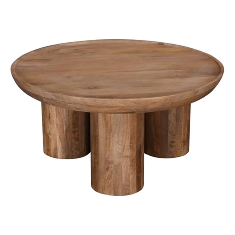 Bassett Mirror CompanyBlair Natural Mango Wood Round Cocktail Table