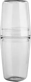 Ou Porta Escova de Dente com Tampa Transparente Linha Tule