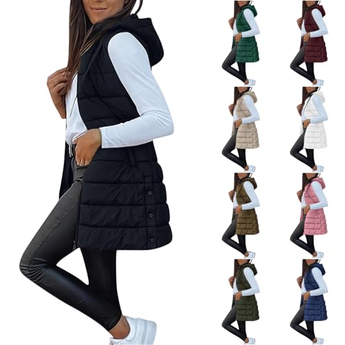 Puffer Vest Women Lightweight Packable Zip Up Jacket