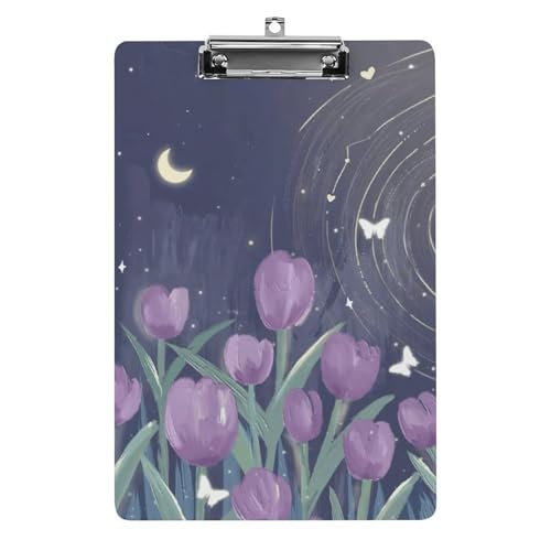 クリップボード ボタニカル 花柄 A4サイズ対応 クリップファイル バインダークリップ 用箋ばさみ ファイルボード メモ帳 縦型 書類整理 おしゃれ かわいい 筆記 多機能 壁掛け プレゼント