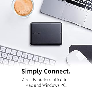 Toshiba Canvio Partner 1TB Portable 2.5’’ External Hard Drive, USB 3.2, Mac & Windows compatible. (HDTB510EK3AB)