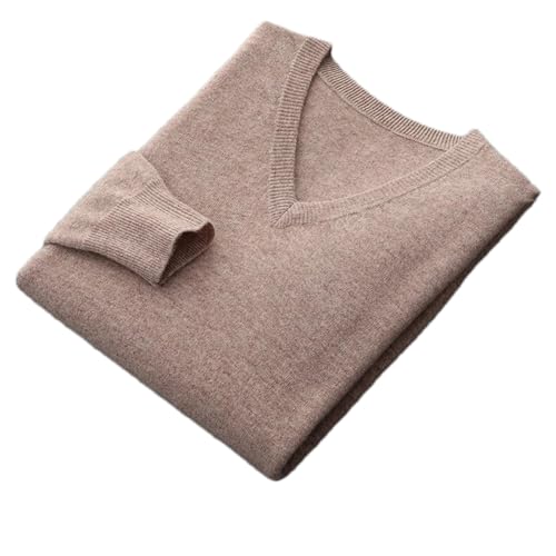 Pull en laine mérinos pour hommes contre le froid tricot ample