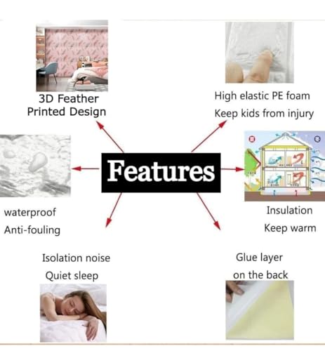 Image of SAYFINE 3D Wall Panel Wallpaper, Self Adhesive PE Foam Brick Sticker, Waterproof Wall Covering for Home Decor, 70 x 70 cm (Pack of 1, 5.27 Sq. Ft. Approx)