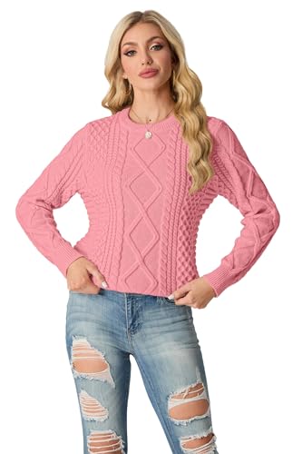 Image of GRECERELLE 2026 Womens Fall Winter Long Sleeve Casual Pullover Sweater Tops