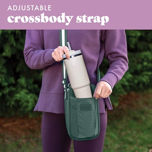 Fit & Fresh Nina Crossbody Bottle Holder w/Insulated Compartment - image 2
