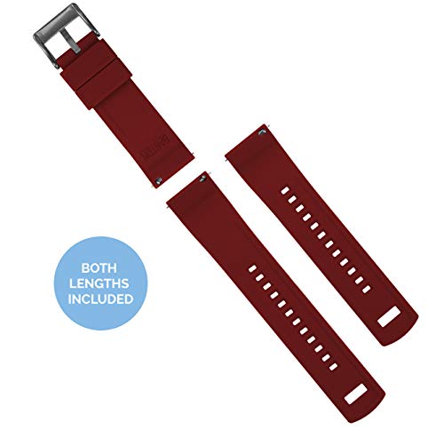Image of BARTON Elite Silicone Watch Bands - Gold Buckle Quick Release