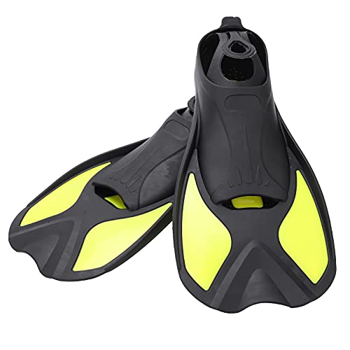Adult Swim Fins for Pool and Sea Lovers, Lightweight Silicone Material, Unique Non-slip Soleplate, Double Eddy Current Wire, Imp