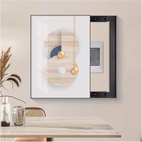 Creative Detachable Meter Box Cover - Decorative Indoor Electric Meter Distribution Box Hide Paintings, Wall Hanging Art for Home or Office, Stylish and Functional Design
