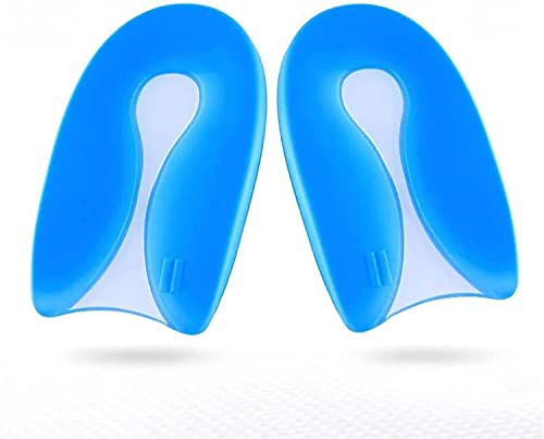 Gel Fersenkissen, Silikon Fersensporn Kissen Fersenpolster Silikon Gel Schuheinlagen, Orthopädische Silikon Fersenkappen für Fersensporn, Plantarfasziitis, Schmerzlinderung (40-46,1 Paar) Cover