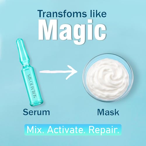 Image of keranano Serum To Hair Spa Ampoule for Instant Soft, Shiny & Smooth Hair | Deep Nourishing Hair Treatment for Dry, Frizzy & Damaged Hair | Water Activated Hair Spa Mask (5x25ml)