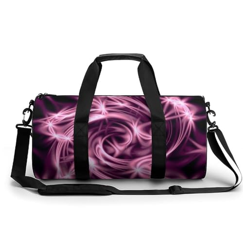 Sac de voyage sac week-end Étoile Rose et duffel bag pour camping randonnée
