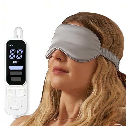 Masque chauffant yeux secs pour pause détente avec compresse chaude FIR MGD