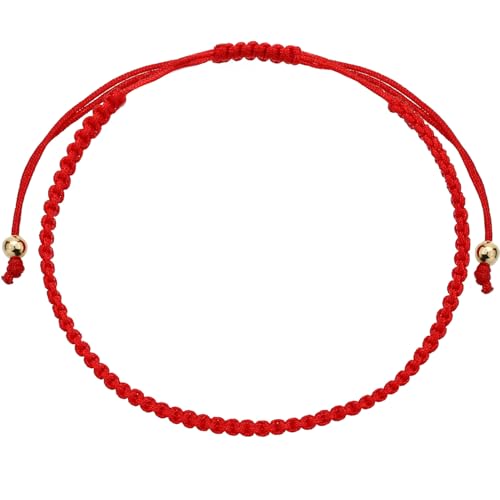 Rosey Kabbalah Red String Bracelet for Protection - Unisex Evil Eye Protection Bracelet - Pulseras Para Hombres - For Good Luck, Blessings, Financial Success & Bravery - Adjustable Size