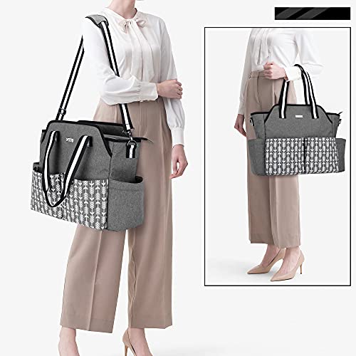 Bolsa de trabajo CURMIO para maestras con funda para laptop miniatura 2