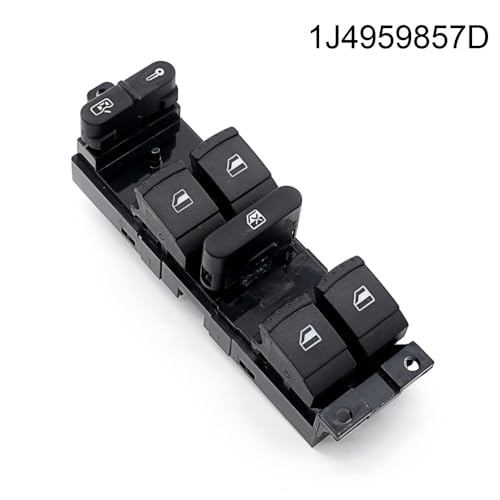 Commande lève vitre 1J4959857D bouton interrupteur Golf Seat - 2