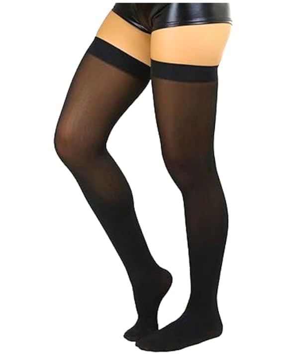 Women’s Summer Stockings | Above Knee Compression Stockings Colour Socks & Stylish Net Leggings Lightweight Summer Wear-image-44