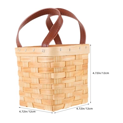 Panier de 12 cm avec poignée pour ranger les bonbons et petits objets - 5