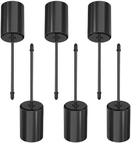 Kerzenhalter Set 6-tlg. Für Adventskranz - Metall Stabkerzenhalter Vintage Design