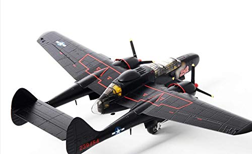 Terebo China P-61B Black Widow Beijing Aviation Museum 1/72 diecast Plane Model Aircraft