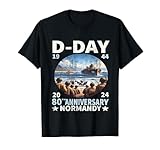 D-day Omaha Beach 1944 Normandy D-day 80th Anniversary Camiseta