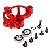 CNC Metal Clutch Tripod Metal Clutch Bell Mount for Rc Car 1/5 for HPI for ROF-UN BA-HA for Ro-Van for Ba-ja 5B 5T 5Sc Toys Parts,Red