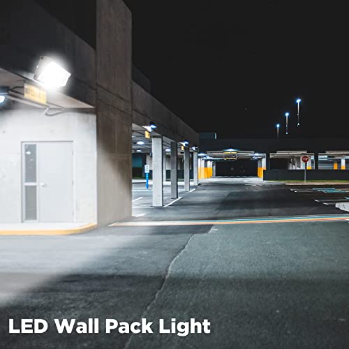 Led Wall Pack Light With Photocell Dusk To Dawn, 50W 6500Lm Wall Pack Led Light 250W Mh Eqv. , 5000K Daylight Outdoor Led Wall Lights, Etl Outdoor Security Light For Buildings Warehouses Walkways #TOP7