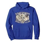 Backwoods Hunting Club Southern Boy Camouflage Deer Hunting Pullover Hoodie, Adult Unisex, Royal Blue, Medium
