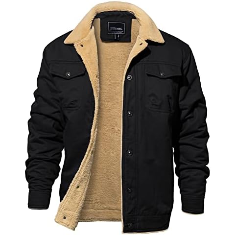 EKLENTSON Men's Thick Thermal Jacket Cover